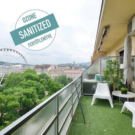Standard Apartment By Hi5 - Incredible View With Terrace Budapest Exterior foto